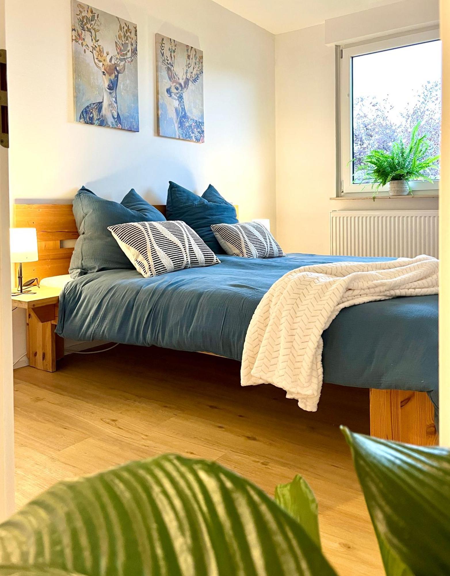 Ferienhaus Weinbergblick - Nahe Wuerzburg - 2 Schlafzimmer - Familienfreundlich - Terrasse Unterleinach Bagian luar foto